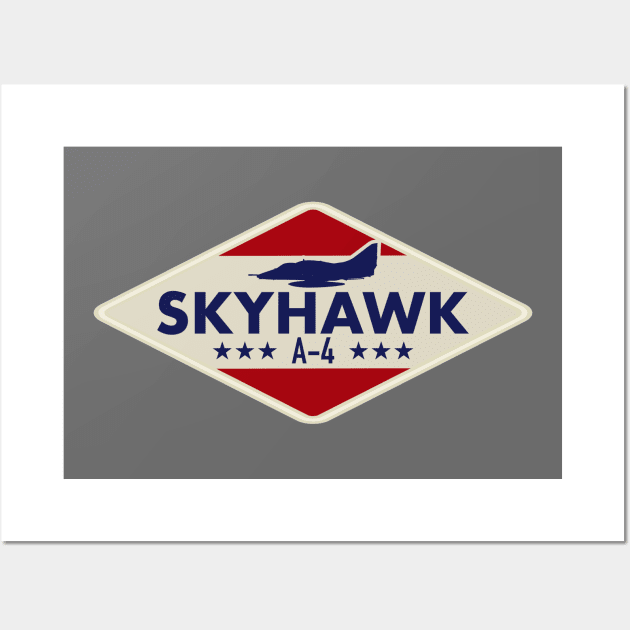 A-4 Skyhawk Wall Art by TCP